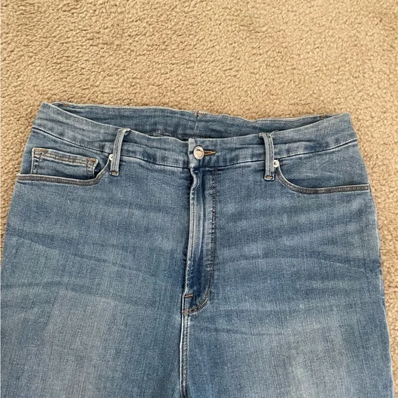 {Good American} Good Legs Women's Lace Side Skinny Jeans - Picture 4 of 11